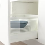 MAXIMERA Add-on side for drawer, high, glass, 60 cm