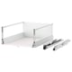 MAXIMERA Drawer, high, white, 46x61 cm