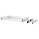 MAXIMERA Drawer, low, white, 61x38 cm