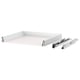 MAXIMERA Drawer, low, white, 61x61 cm