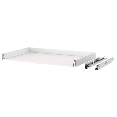 MAXIMERA Drawer, low, white, 91x61 cm