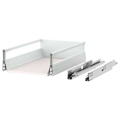 MAXIMERA Drawer, medium, white, 38x61 cm