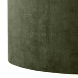MOLNSKIKT Lamp shade, dark green velvet, 33 cm