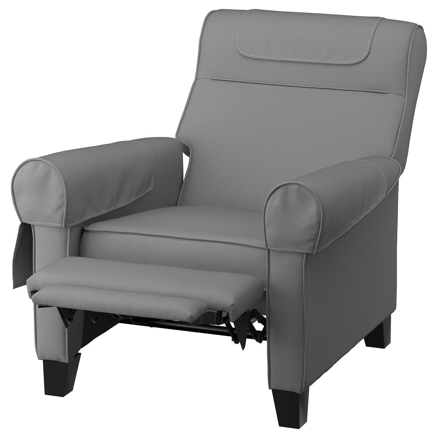 MUREN ムーレン リクライニングチェア, レマルン ダークグレー MUREN recliner, Remmarn light grey - IKEA