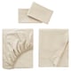Option: NATTJASMIN Sheet set, light beige, Full/Double