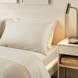 NATTJASMIN Sheet set, light beige, Full/Double