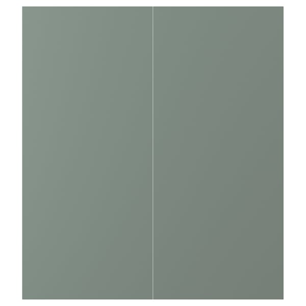 NICKEBO 2-p door f corner base cabinet set