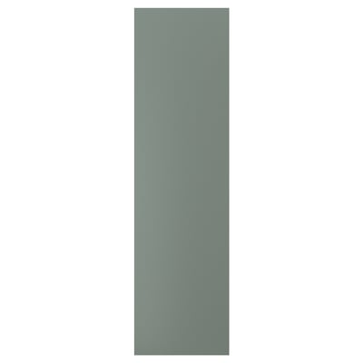 NICKEBO Cover panel, matt grey-green, 63x229 cm