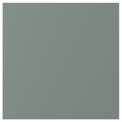 NICKEBO Door, matt grey-green, 38x38 cm