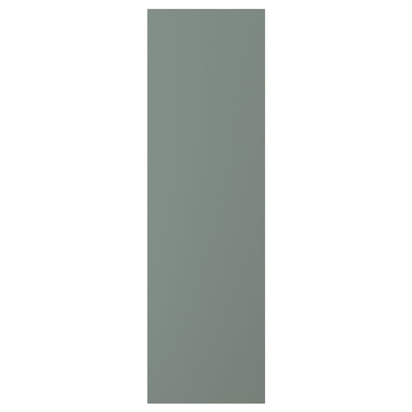 NICKEBO Door, matt grey-green, 38x127 cm