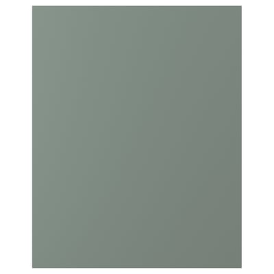 NICKEBO Door, matt grey-green, 61x76 cm