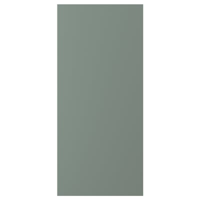 NICKEBO Door, matt grey-green, 46x102 cm