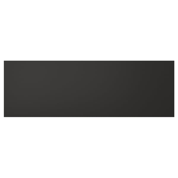 NICKEBO Drawer front, matt anthracite, 76x25 cm