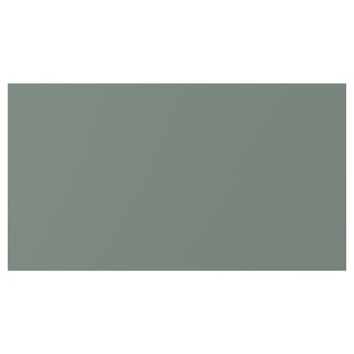 NICKEBO Drawer front, matt grey-green, 46x25 cm
