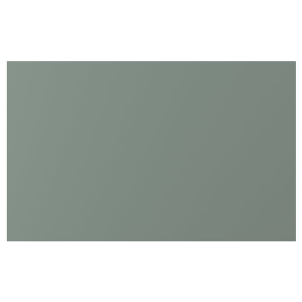 NICKEBO Drawer front, matt grey-green, 61x38 cm