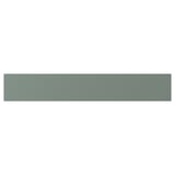 NICKEBO Drawer front, matt grey-green, 76x13 cm