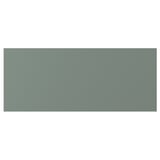 NICKEBO Drawer front, matt grey-green, 61x25 cm