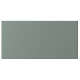NICKEBO Drawer front, matt grey-green, 76x38 cm