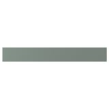 NICKEBO Drawer front, matt grey-green, 91x13 cm
