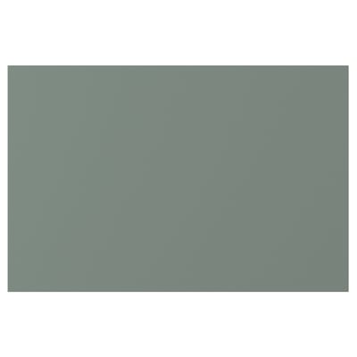 NICKEBO Drawer front, matt grey-green, 38x25 cm