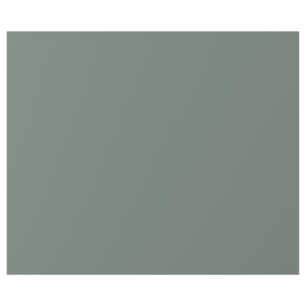 NICKEBO Drawer front, matt grey-green, 46x38 cm