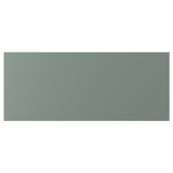 NICKEBO Drawer front, matt grey-green, 91x38 cm