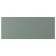 NICKEBO Drawer front, matt grey-green, 91x38 cm