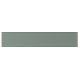 NICKEBO Drawer front, matt grey-green, 61x13 cm
