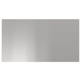 NOGSTA Drawer front, stainless steel, 46x25 cm