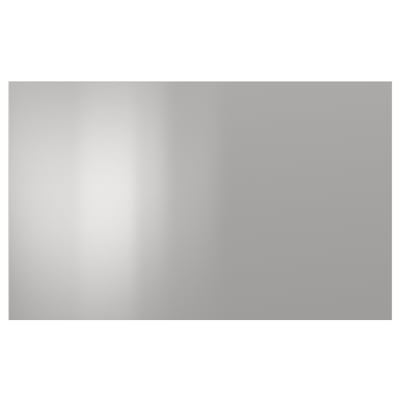 NOGSTA Drawer front, stainless steel, 61x38 cm