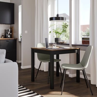 NORDMANSSKÄR Chair, black/Tonerud grey