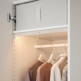 ÖVERSIDAN LED wardrobe lighting strp w sensor, dimmable white, 18 "
