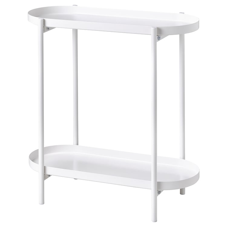 OLIVBLAD Plant stand, in/outdoor white, 56 cm IKEA