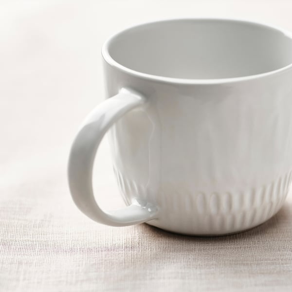 PANSARMAL Mug, white, 43 cl