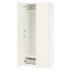 PAX / BERGSBO Wardrobe combination, white/white, 100x60x236 cm