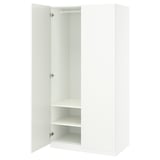 PAX / FORSAND Wardrobe combination, white/white, 100x60x201 cm