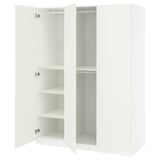 PAX / FORSAND Wardrobe combination, white/white, 150x60x201 cm