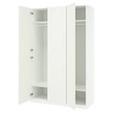 PAX / FORSAND Wardrobe combination, white/white, 150x60x236 cm