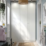 PAX / GULLABERG Wardrobe combination, white/white, 150x60x236 cm