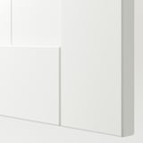 PAX / GULLABERG Wardrobe combination, white/white, 150x60x236 cm