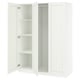 Option: PAX / GULLABERG Wardrobe combination, white/white, 150x60x201 cm