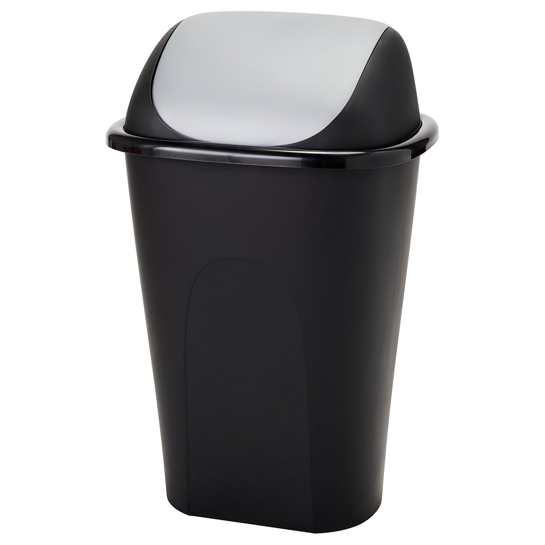 PERSBY Bin with lid, black, 74 cm IKEA