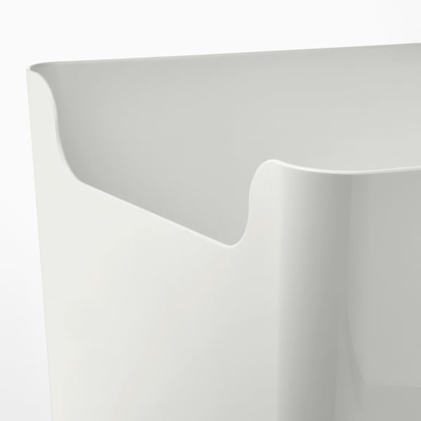 PLUGGIS Waste sorting bin, white, 14 l