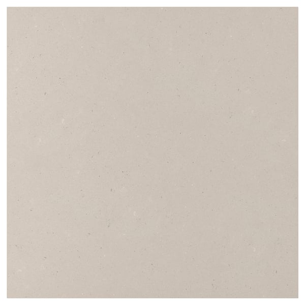 RÅHULT Custom made wall panel, matt light grey/beige/stone effect quartz, 1 m²x1.2 cm