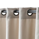 REVLUMMER Curtains, 1 pair, beige, 140x213 cm