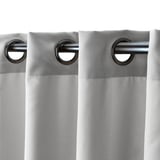REVLUMMER Curtains, 1 pair, light grey, 140x213 cm