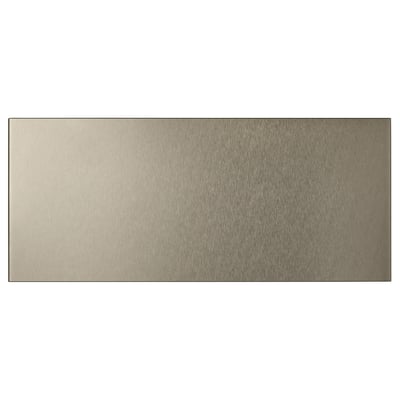 RIKSVIKEN Drawer front, light bronze effect, 60x26 cm