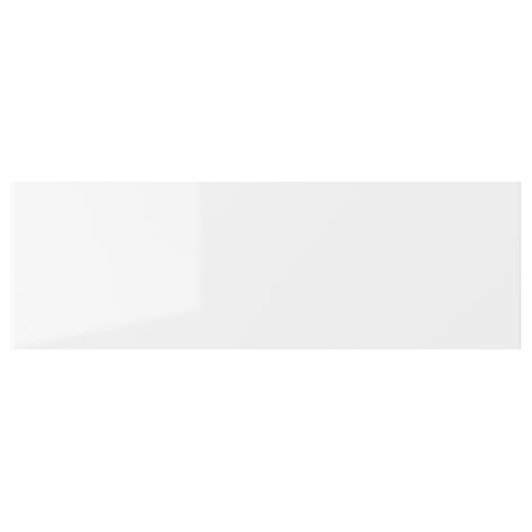 RINGHULT Drawer front, high-gloss white, 38x13 cm