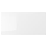 RINGHULT Drawer front, high-gloss white, 76x38 cm