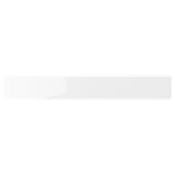 RINGHULT Drawer front, high-gloss white, 91x13 cm